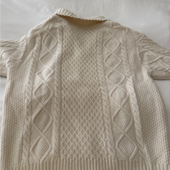 Sunday Best Aritzia Cable Knit Zip Up Sweater - Picture 4 of 5